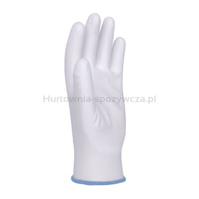 Rękawice DONAU SAFETY PU White, kat. II, rozm. 9, białe