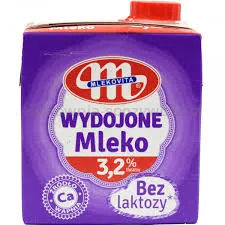 Mlekovita Mleko UHT Wydojone Bez Laktozy 3,2% Tł. 500Ml