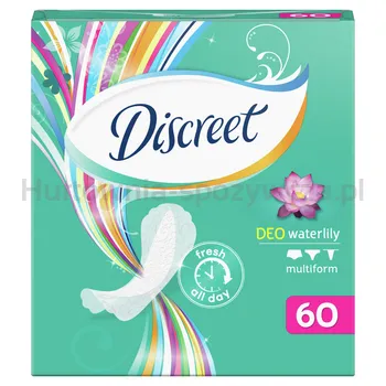 Discreet Wkładki higieniczne Waterlily Multiform 60 szt.