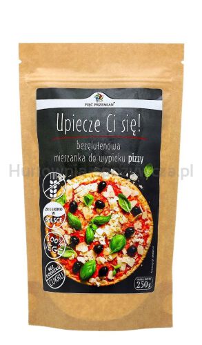 Mieszanka Do Wypieku Pizzy Bez Dodatku Cukrów Bezglutenowa 250 G - Pięć Przemian [BIO]