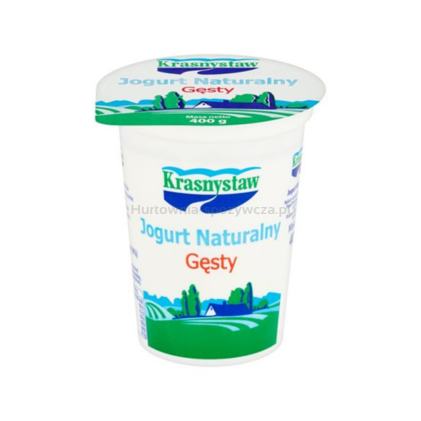 Krasnystaw Jogurt naturalny gęsty 400 g