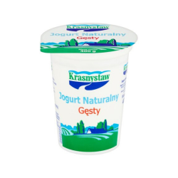 Krasnystaw Jogurt naturalny gęsty 400 g