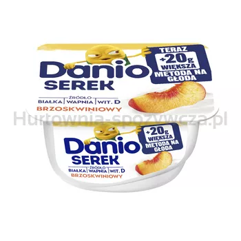 Danio Serek homogenizowany o smaku brzoskwiniowym 150 g