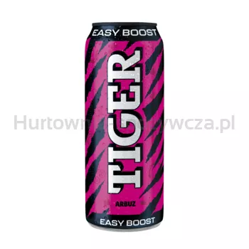 Tiger Juicy Line gazowany napój owocowy o smaku arbuza 500 ml
