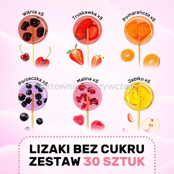 Lizaki TimPops  B/C mix smaków 30 szt