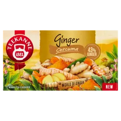 Teekanne Herbata Ziołowa Ginger Curcuma 20 Torebek X 1,75G