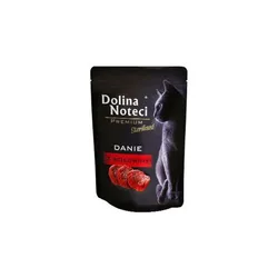 Dolina Noteci Premium Mokra karma dla kotów sterylizowanych danie z wołowiny 85g