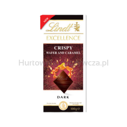 Lindt Czekolada EXCELLENCE Crispy Wafer & Caramel 100g