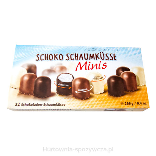 Schoko Schaumküsse Minis 266G - Mini Ciepłe Lody 266G