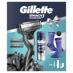 Gillette Mach3 Charcoal Zestaw