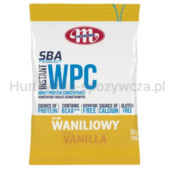 Mlekovita Sba Wpc Koncentrat Białek Serwatkowych Waniliowy 30G