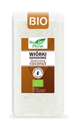 Bio Planet Wiórki Kokosowe Bezglutenowe Bio 200 G [BIO]