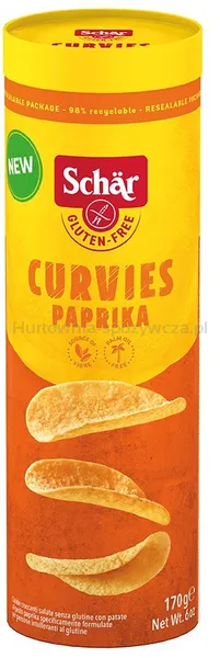 Chipsy Ziemniaczane O Smaku Paprykowym Bezgl. 170 G
