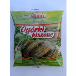 OGÓRKI KISZONE POLSKA 500G MAŁGORZATA KAŁUŻNA