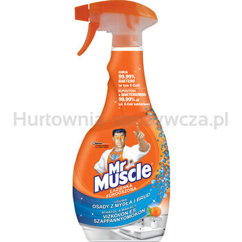 Mr Muscle Płyn Do Czyszczenia I Dezynfekcji Łazienki O Zapachu Mandarynkowym