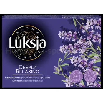 Luksja Aroma Senses Deeply Relaxing Lawendowe Mydło W Kostce Do Rąk I Ciała 90 G