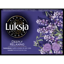 Luksja Aroma Senses Deeply Relaxing Lawendowe Mydło W Kostce Do Rąk I Ciała 90 G