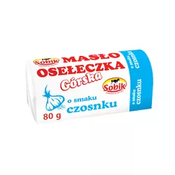 Sobik Masło Osełeczka Górska z czosnkiem 80 g