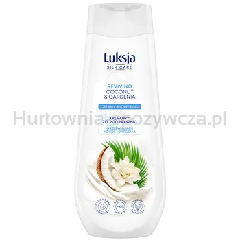 Luksja Silk Care Kremowy Żel Pod Prysznic Kokos I Gardenia 500 Ml