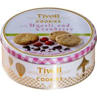 Tivoli Duńskie kruche ciastka z musli i żurawiną 150g