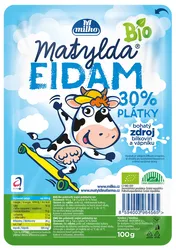 Ser edam w plastrach 30% tł. BIO 100 g