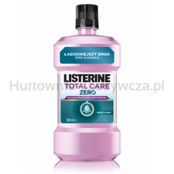 Listerine Płyn Do Płukania Jamy Ustnej Total Care Łagodny Smak 500Ml