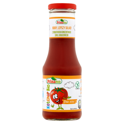 Primavika Bio Kids Ketchup Bez Octu 315 G