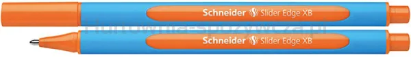 Długopis SCHNEIDER Slider Edge, XB, pomarańczowy