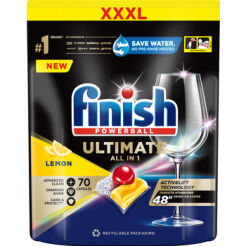 Finish Tabletki Do Zmywarki Ultimate All-In-1 70 Lemon