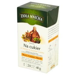 Zioła Mnicha Na Cukier 20 Torebek/40G