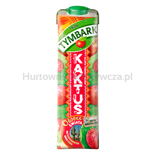 Tymbark Napój Owoce Świata Wieloowocowy Kaktus 1 L