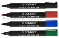 Marker do flipchartów Q-CONNECT, okrągły, 4 szt., mix kolorów - 2