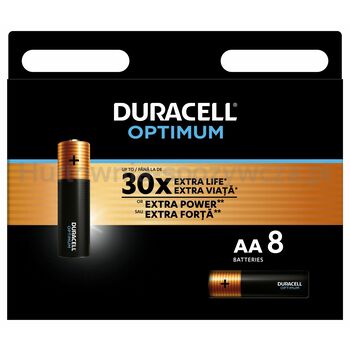 Duracell Bateria Alkaliczna Optimum Aa 8Szt.