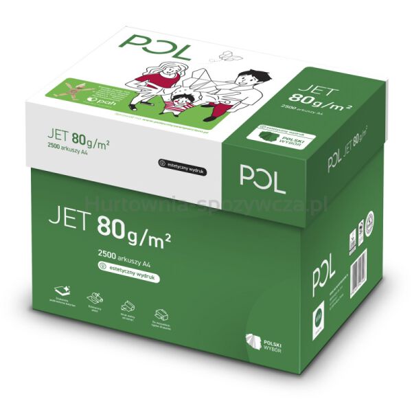 Poljet Papier ksero A4, klasa A, 166CIE, 80gsm, 500ark.  - 2
