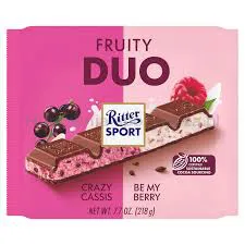 Ritter Sport Czekolada DUO Fruity 218g