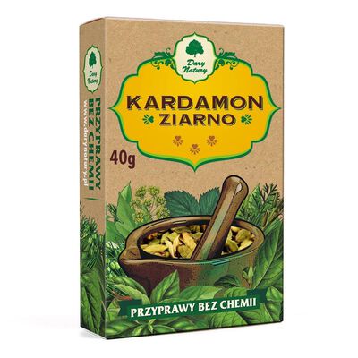 Dary Natury Kardamon Ziarno 40 G [BIO]