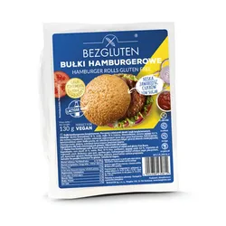 Bezgluten Bułki hamburgerowe bezglutenowe 130g 