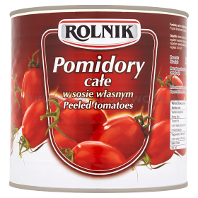 Rolnik Pomidory Całe W Sosie Własnym 2650 Ml 