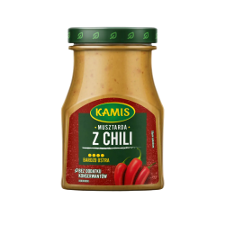 Kamis musztarda STRONG z chili ciętym 185g