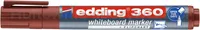 Edding Marker do tablic e-360 1,5-3 mm, brązowy  - 2