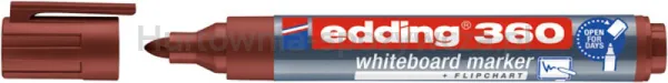 Edding Marker do tablic e-360 1,5-3 mm, brązowy 