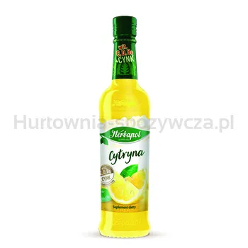 Herbapol Syrop Owocowy Cytryna Lemoniadowa Z Witaminami C,D, B6 I Cynkiem 420 Ml
