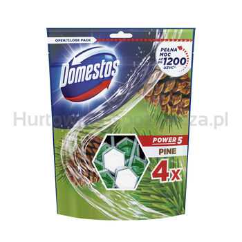 Domestos Kostka Toaletowa Power 5 Pine 4X55G