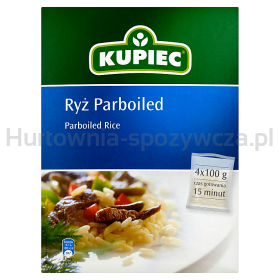 Kupiec Ryż Parboiled 4X100G