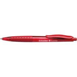 Długopis automatyczny SCHNEIDER Suprimo, M, czerwony