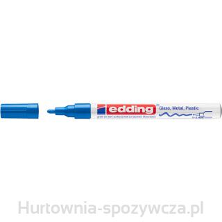 Marker Olejowy Połyskujący E-751 Edding, 1-2 Mm, Niebieski