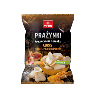 Vifon Prazynki krewetkowe Curry 100G 