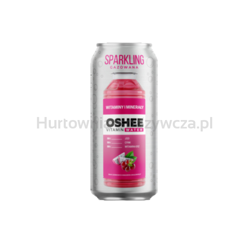 OSHEE Vitamin Water Sparkling Smoczy Owoc&Czerwone Winogrona 500 ml