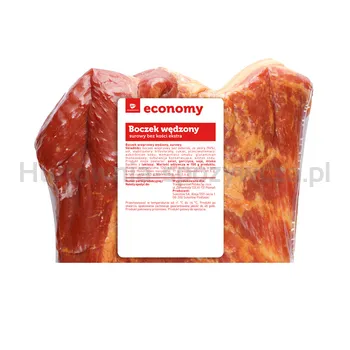 Tge Boczek wędzony surowy bez kości ekstra około 2kg