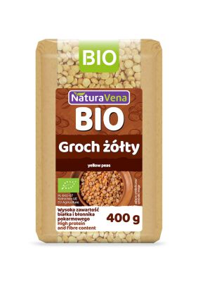 Groch Żółty Bio 400 G - Naturavena [BIO]